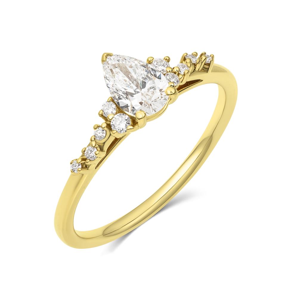 18ct Yellow Gold Diamond Ring D60