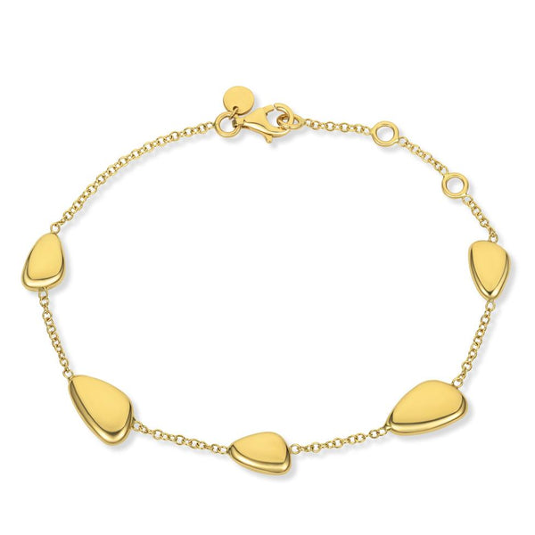 PEBBLE  18ct Yellow Gold Bracelet